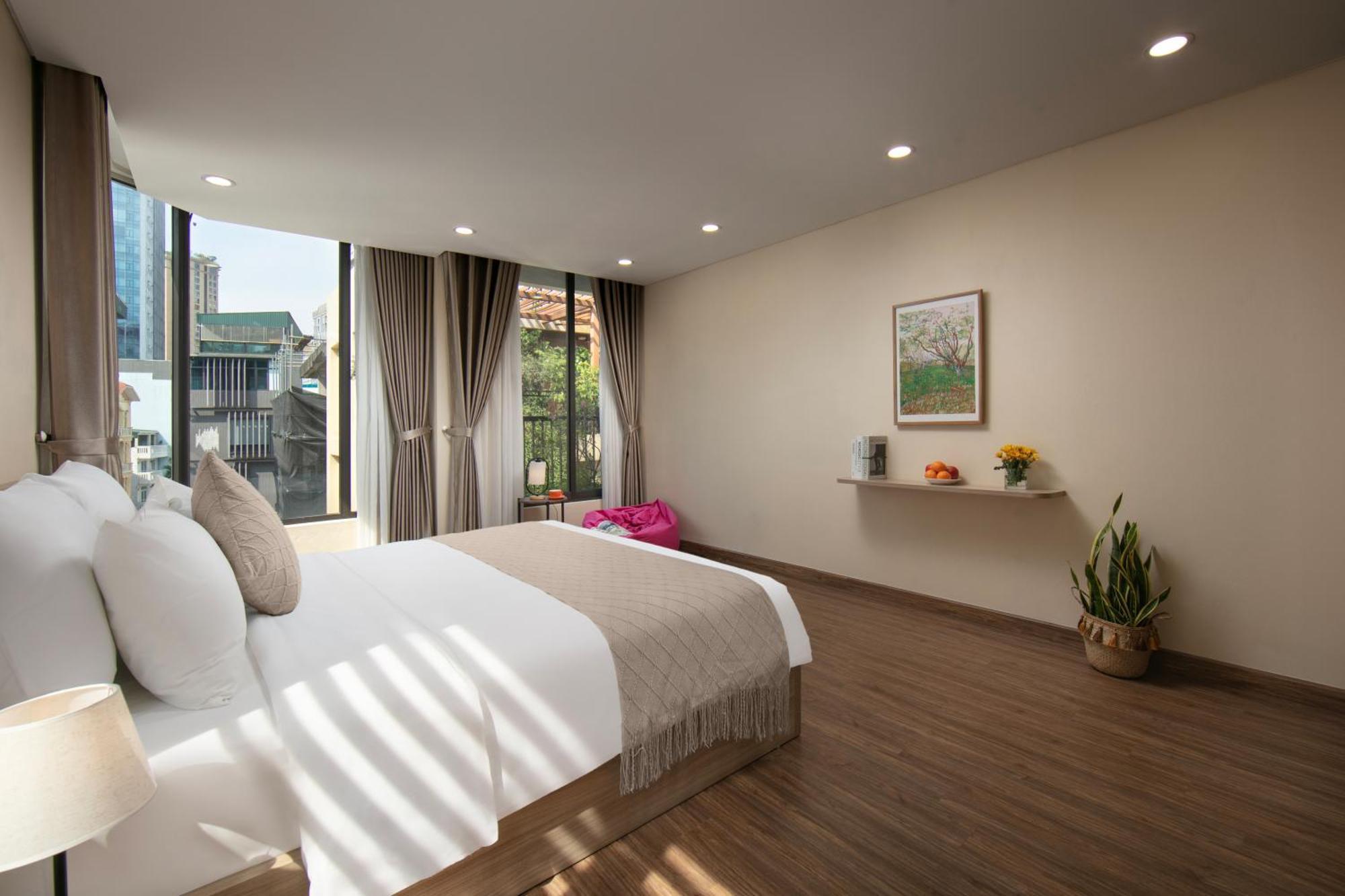 Hb Serviced Apartment - Lac Long Quan Hanoi Luaran gambar