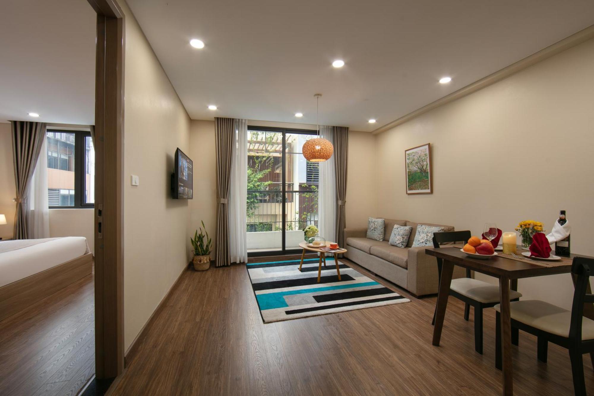 Hb Serviced Apartment - Lac Long Quan Hanoi Luaran gambar