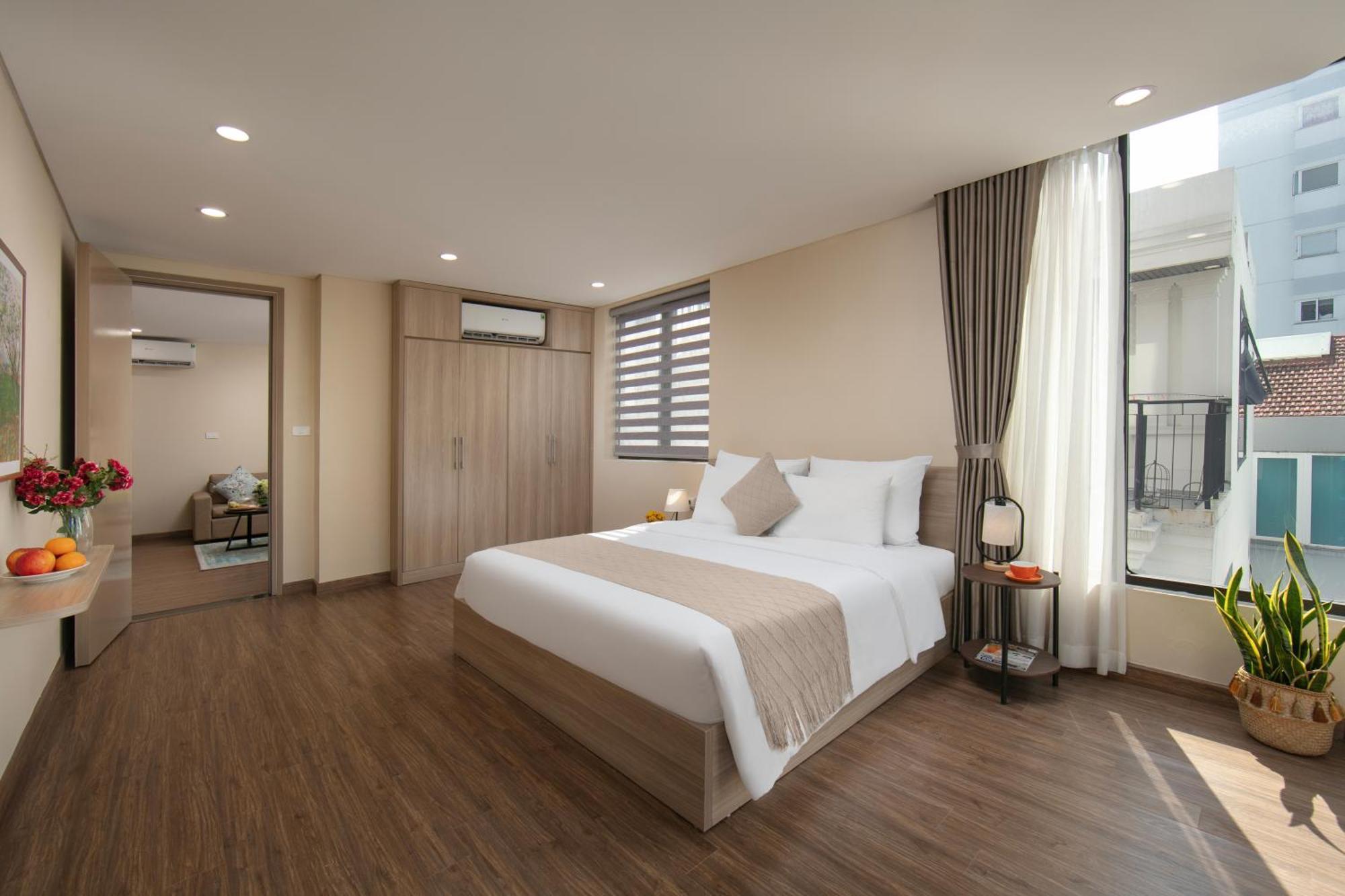 Hb Serviced Apartment - Lac Long Quan Hanoi Luaran gambar