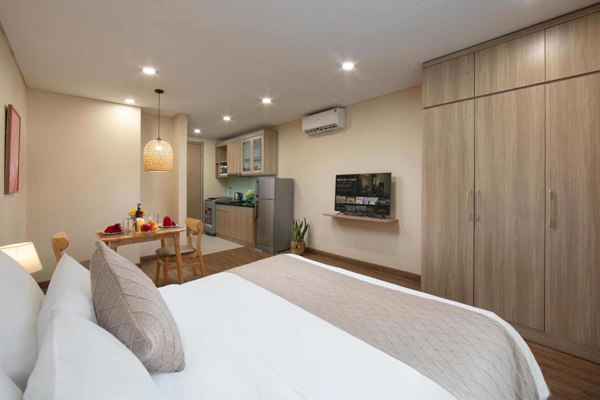 Hb Serviced Apartment - Lac Long Quan Hanoi Luaran gambar