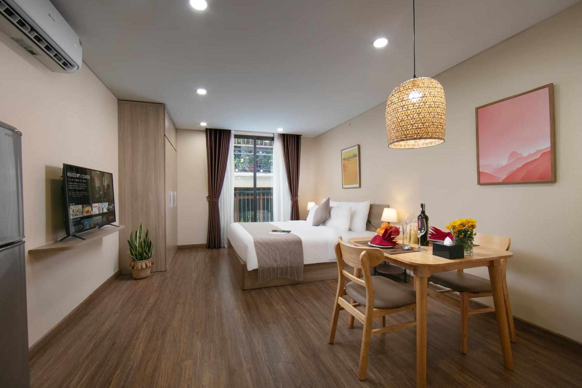 Hb Serviced Apartment - Lac Long Quan Hanoi Luaran gambar