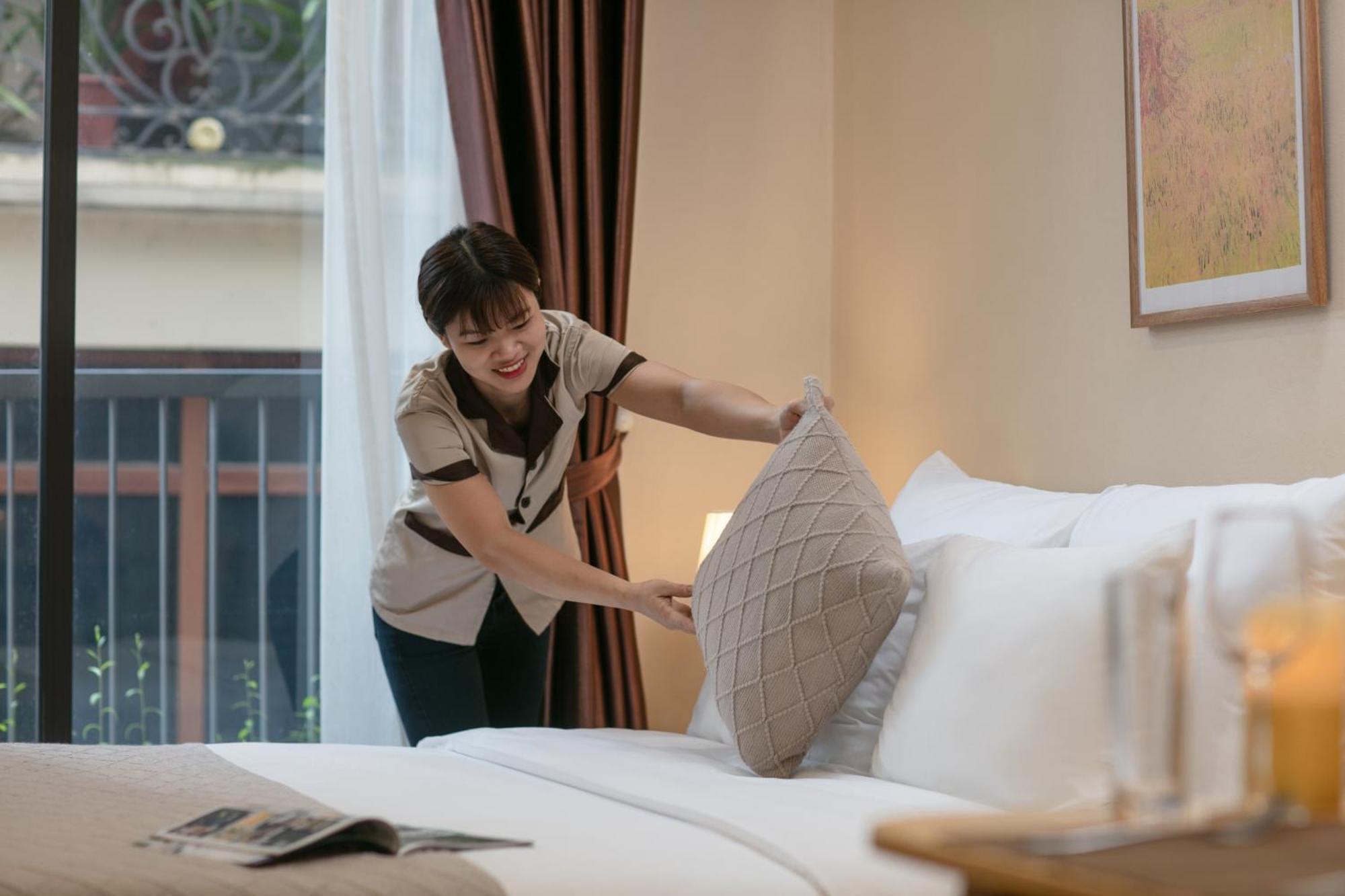 Hb Serviced Apartment - Lac Long Quan Hanoi Luaran gambar
